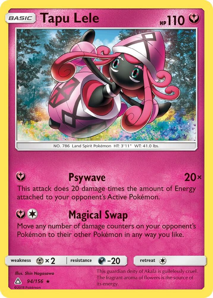 [Reverse Holo] UPR 94/156 Tapu Lele R