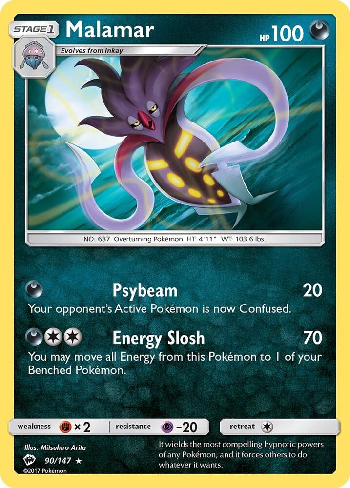 [Reverse Holo] BUS 90/147 Malamar R