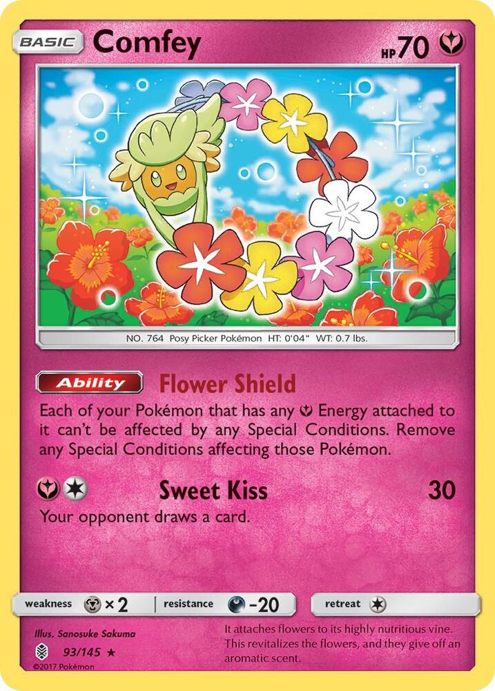 [Reverse Holo] GRI 93/145 Comfey RH