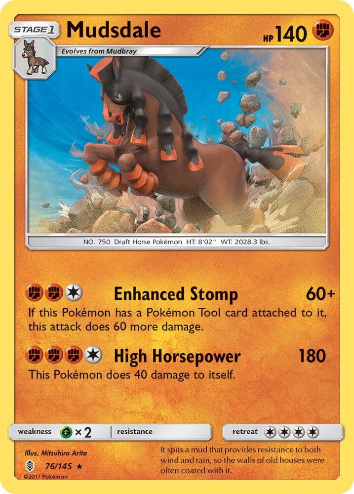 [Reverse Holo] GRI 76/145 Mudsdale RH