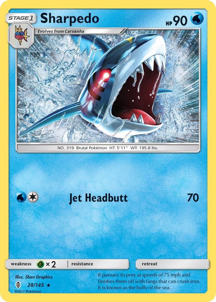 [Reverse Holo] GRI 28/145 Sharpedo R