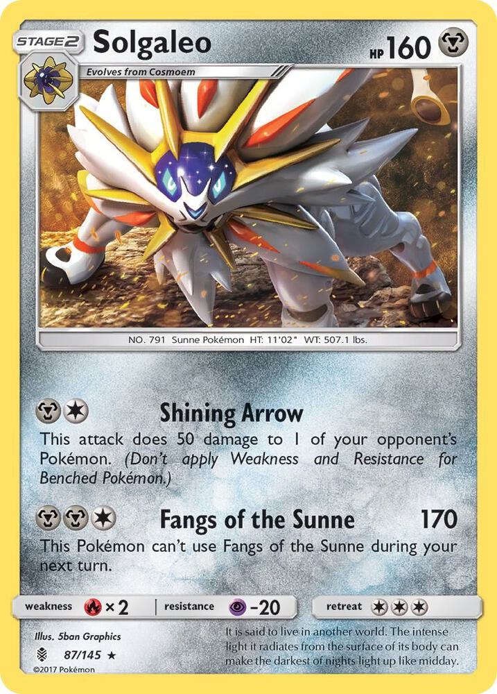 [Reverse Holo] GRI 87/145 Solgaleo R