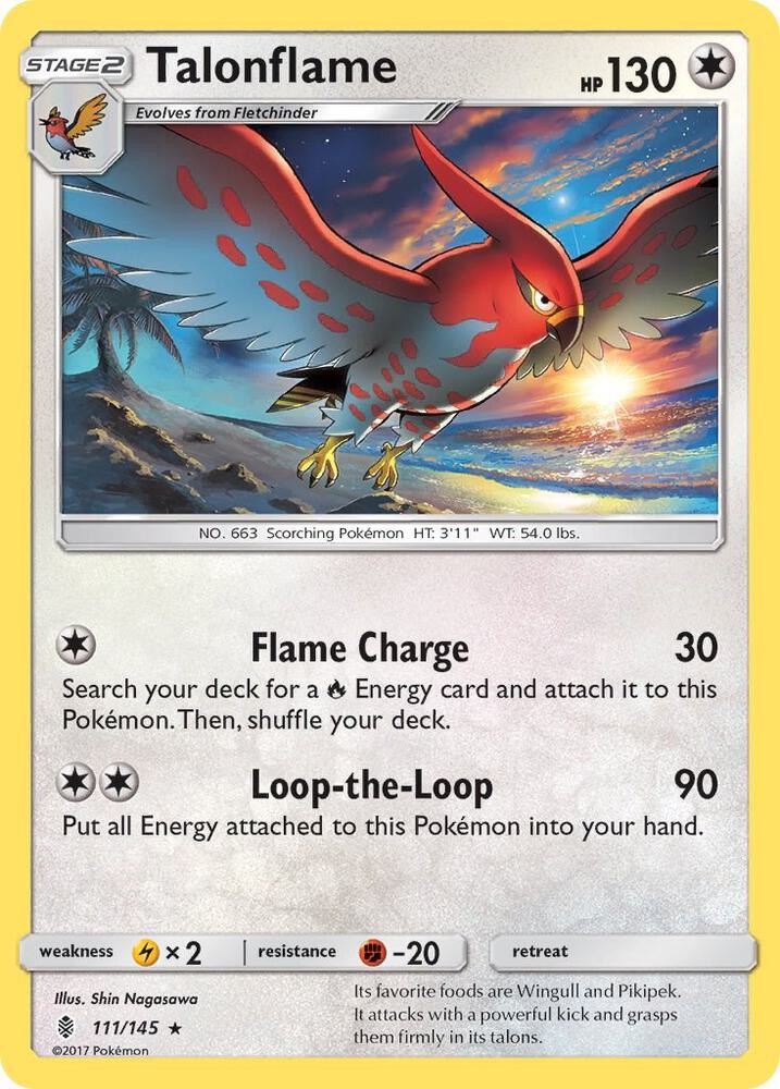 [Reverse Holo] GRI 111/145 Talonflame R