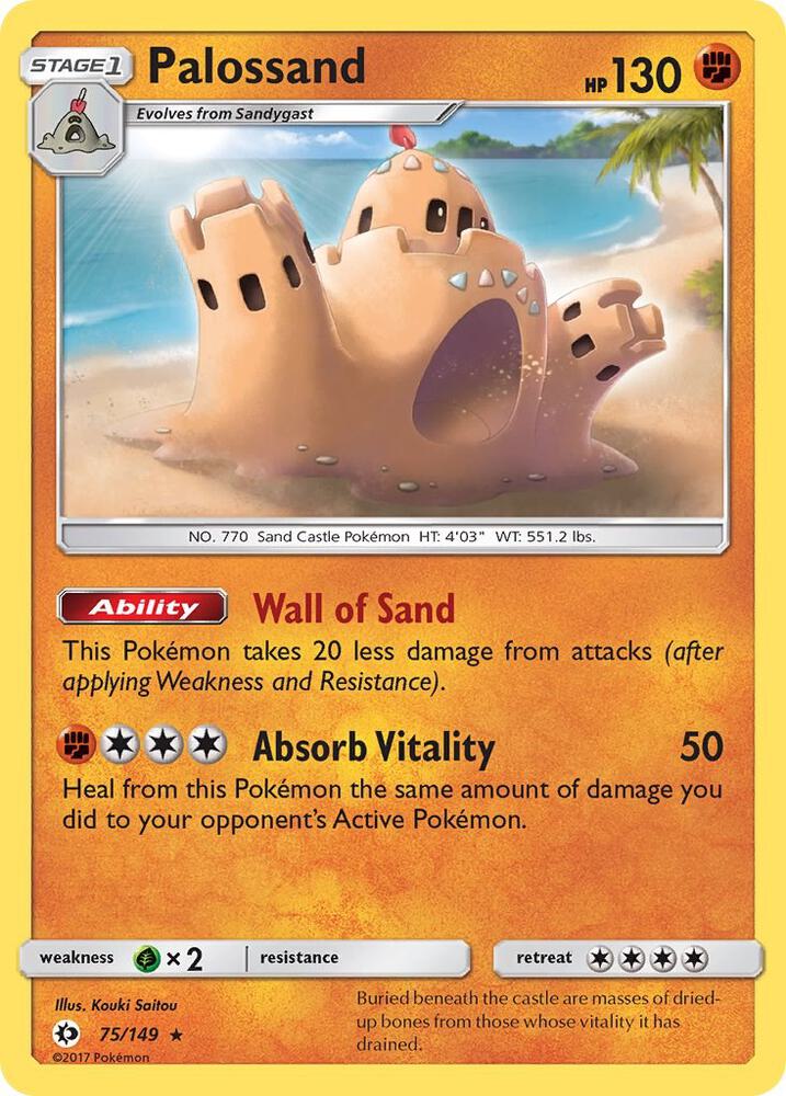 [Reverse Holo] SUM 75/149 Palossand R